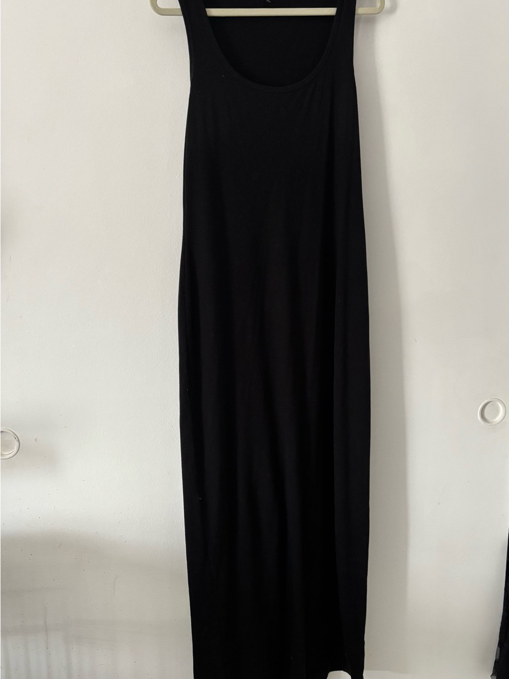Fashion Nova Black Sleeveless Long Maxi Dress 1X